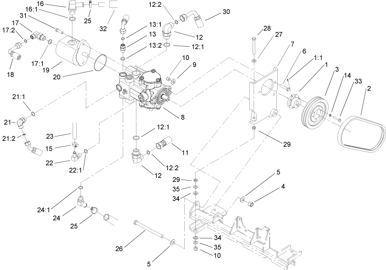Hydraulic Pump Assembly