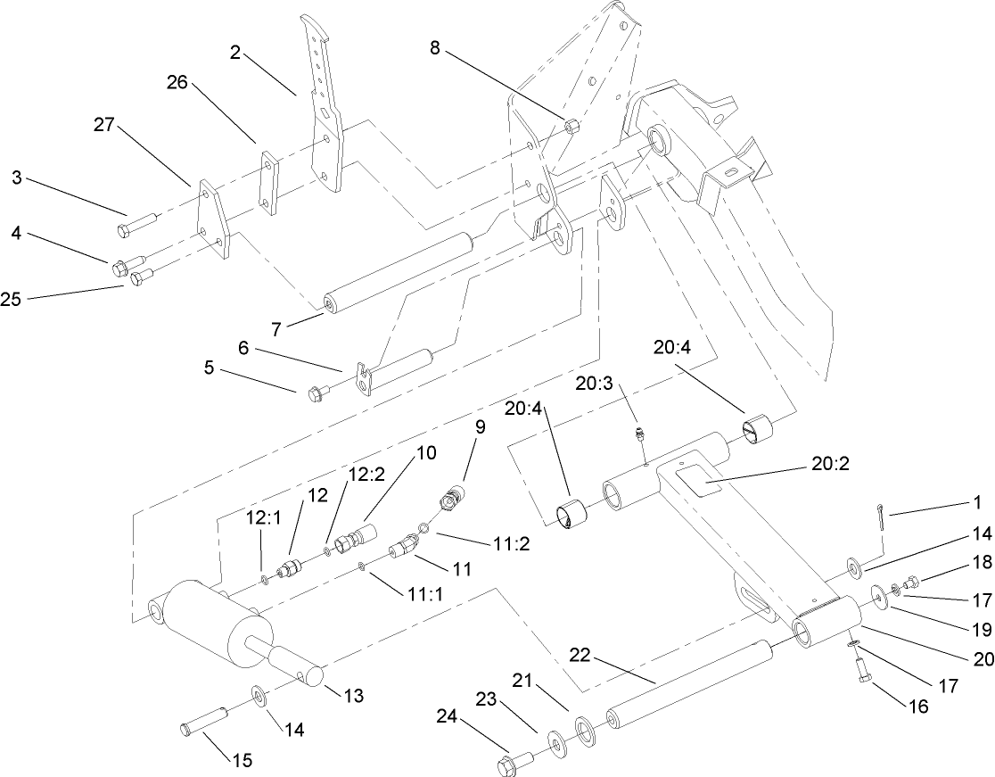 Rear Lift Arm Assembly