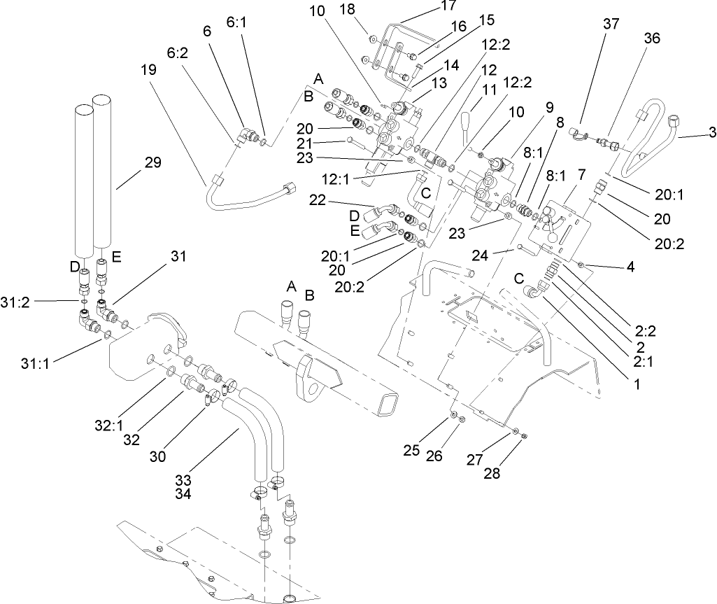 Hydraulic Valve Assembly