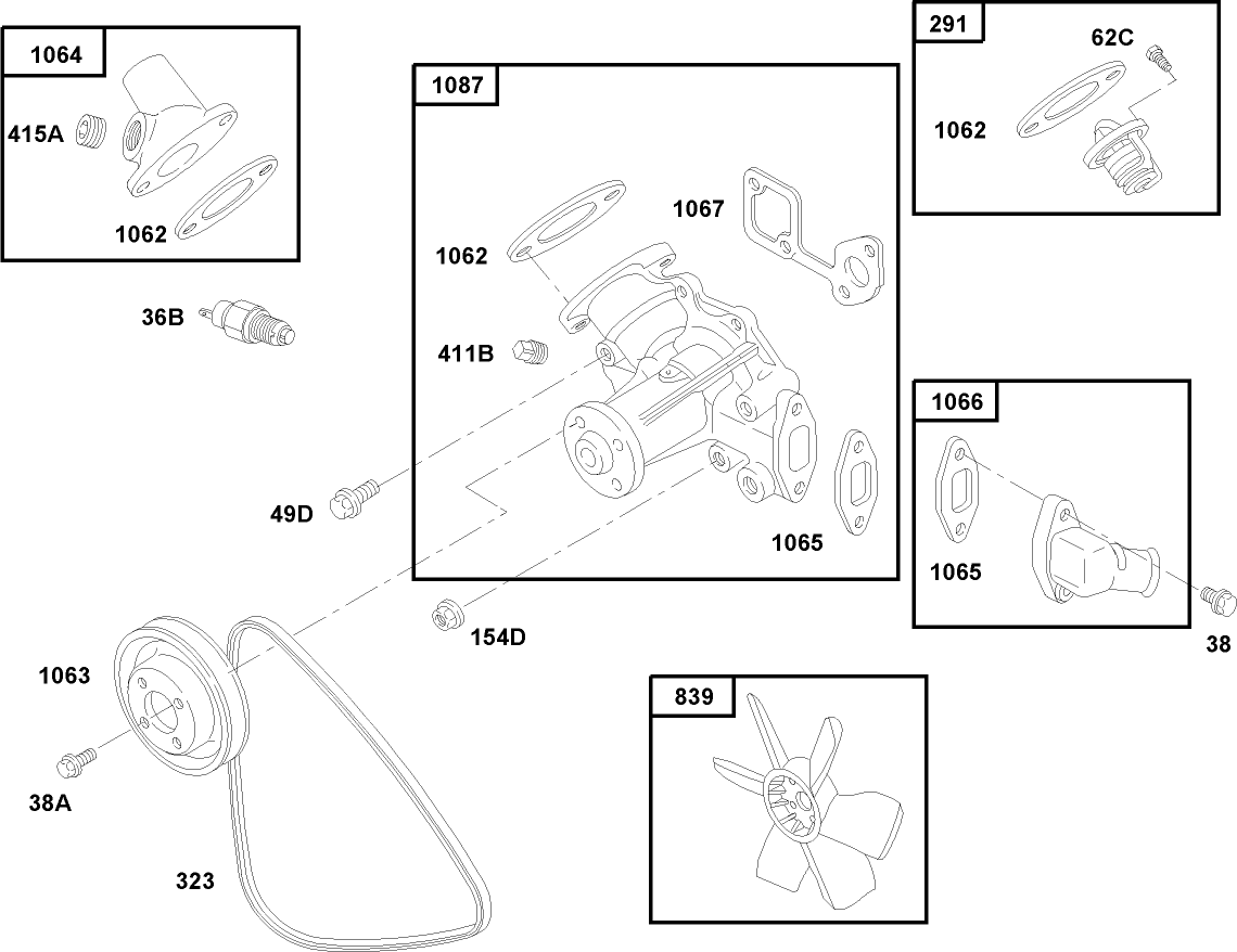 Water Pump Assembly