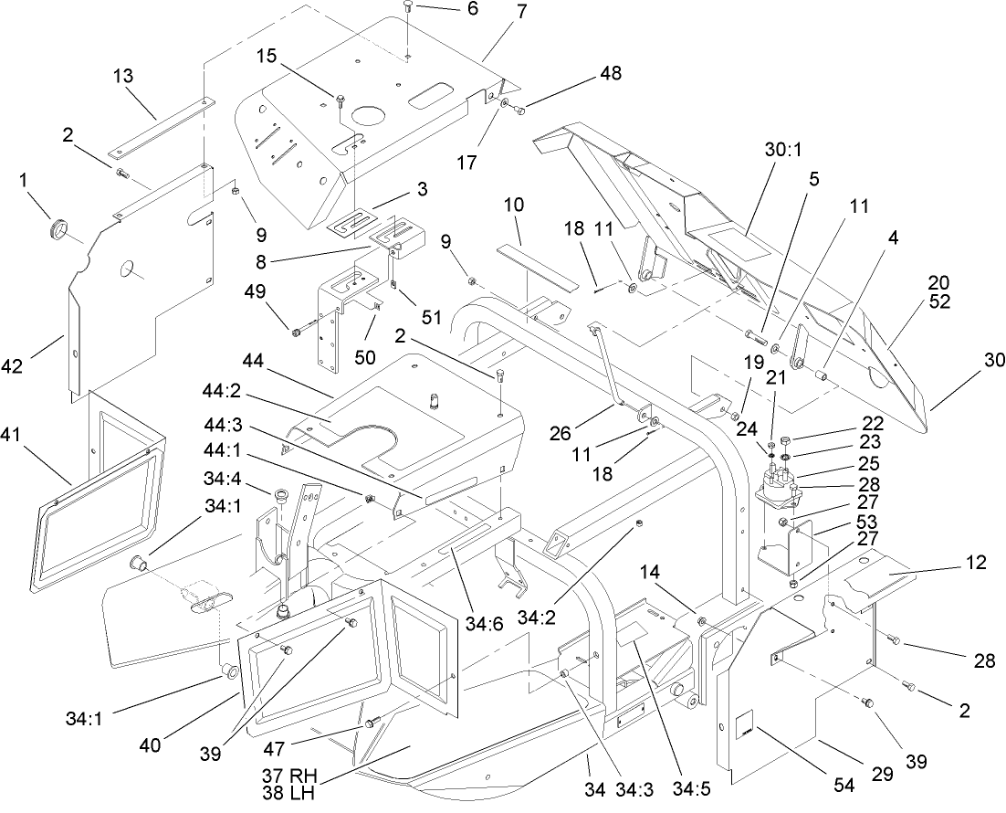 Frame and Shroud Assembly