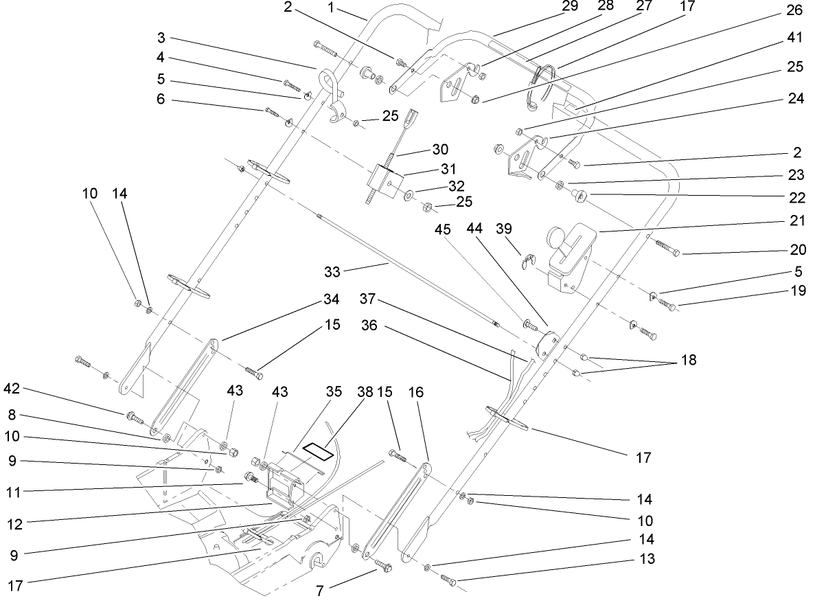 Handle and Control Assembly