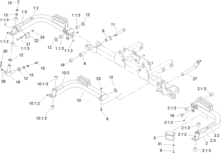 Front Lift Arm Assembly