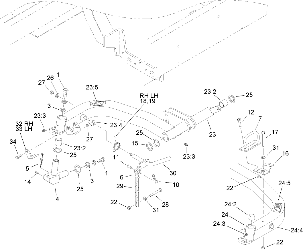 Rear Lift Arm Assembly