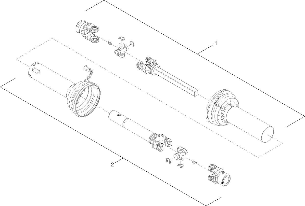 Drive Shaft Assembly No. 105-4924