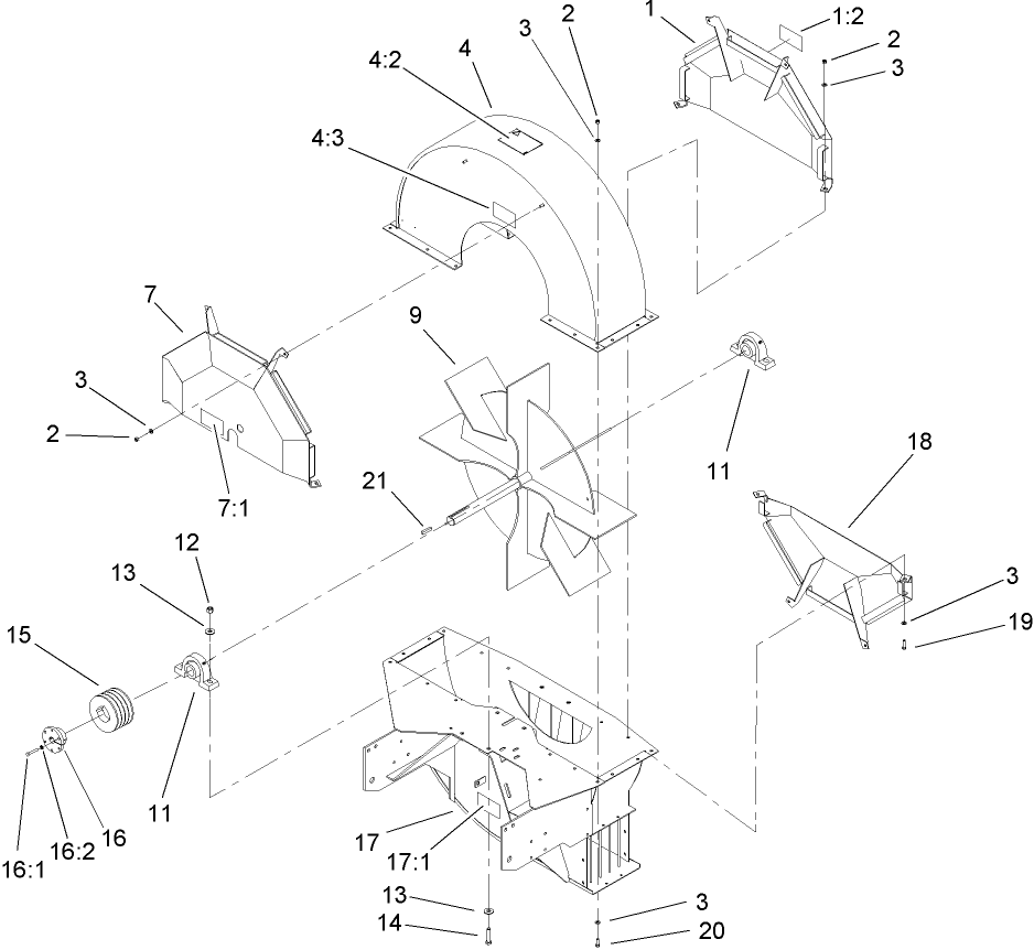 Housing and Impeller Assembly