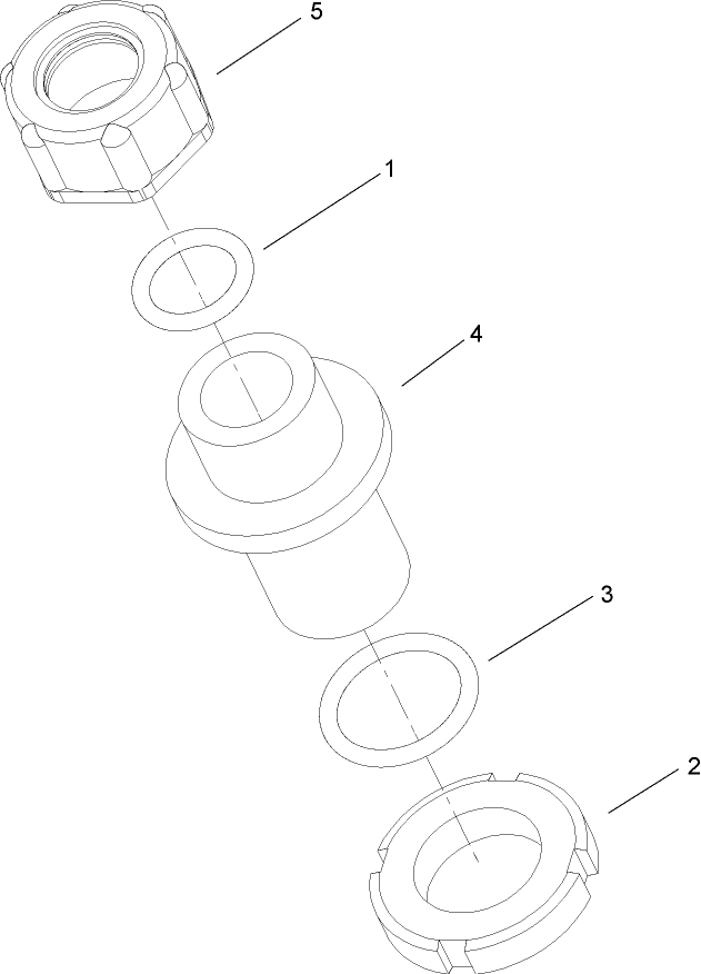 Upper Tank Drain Bulkhead Assembly
