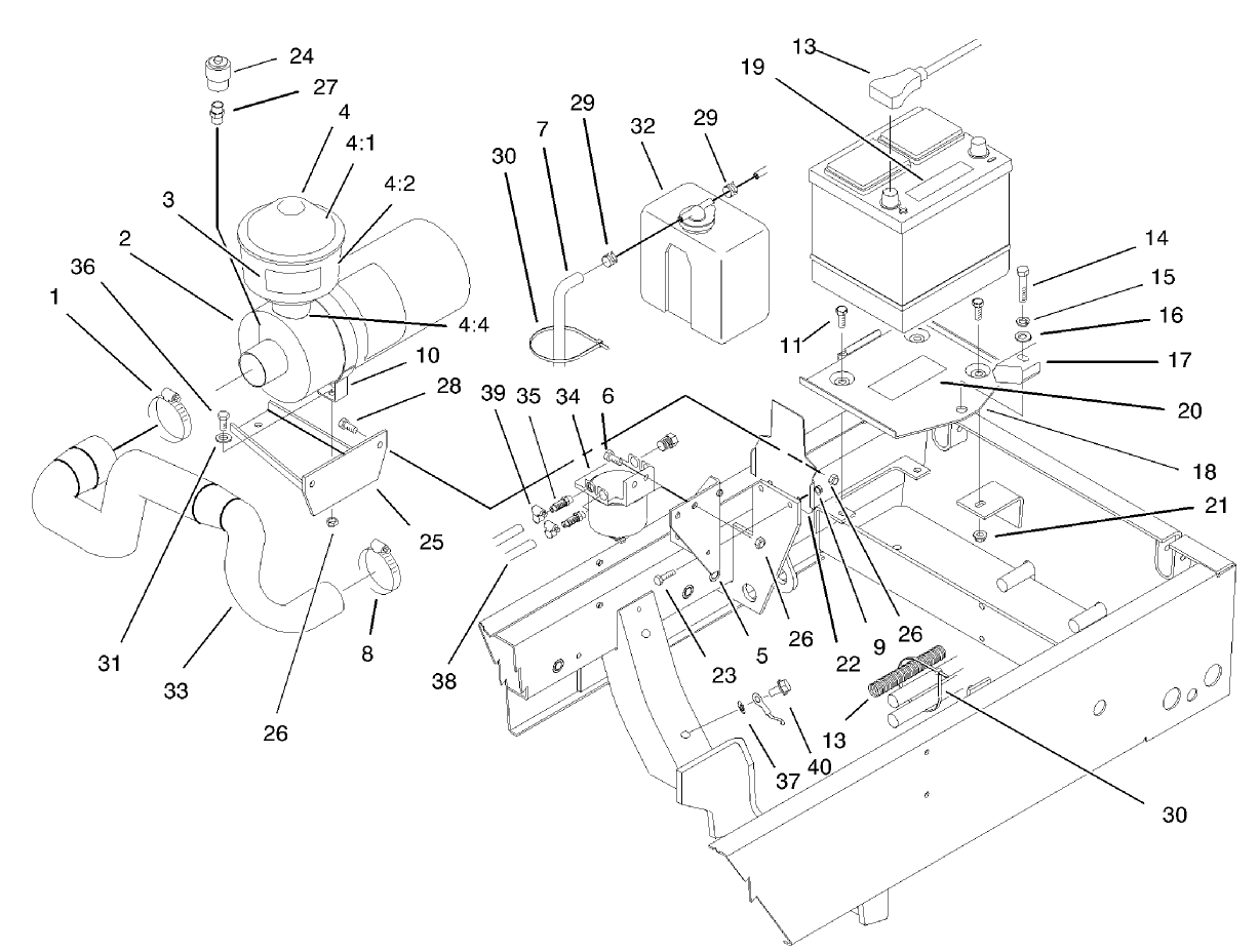 Engine Components Assembly