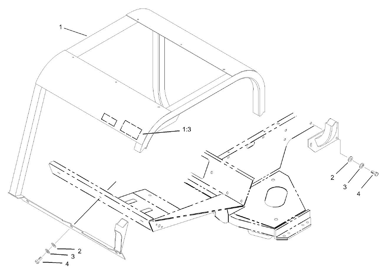 Roll-Over-Protection-System and Stabilizer Assembly
