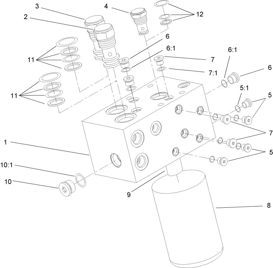 Filter Manifold Assembly No. 100-5558