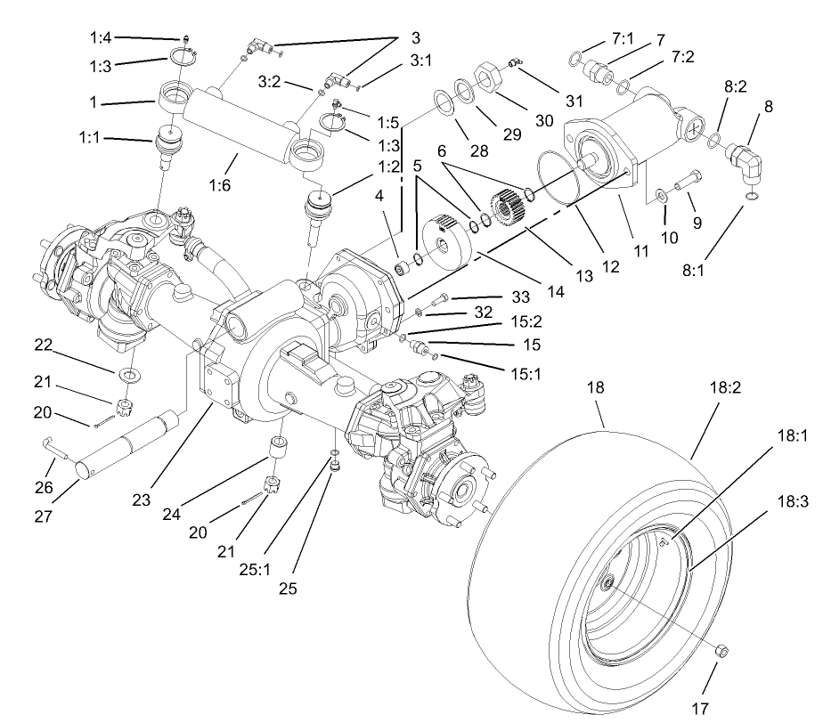 Rear Axle Assembly