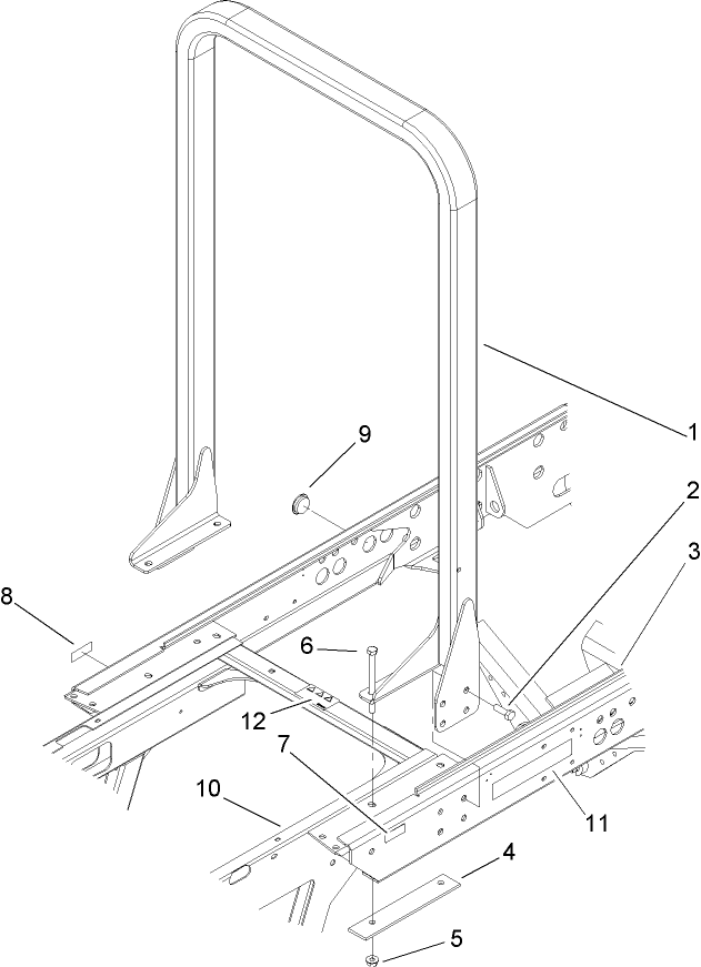 Roll-Over Protection System and Frame Assembly
