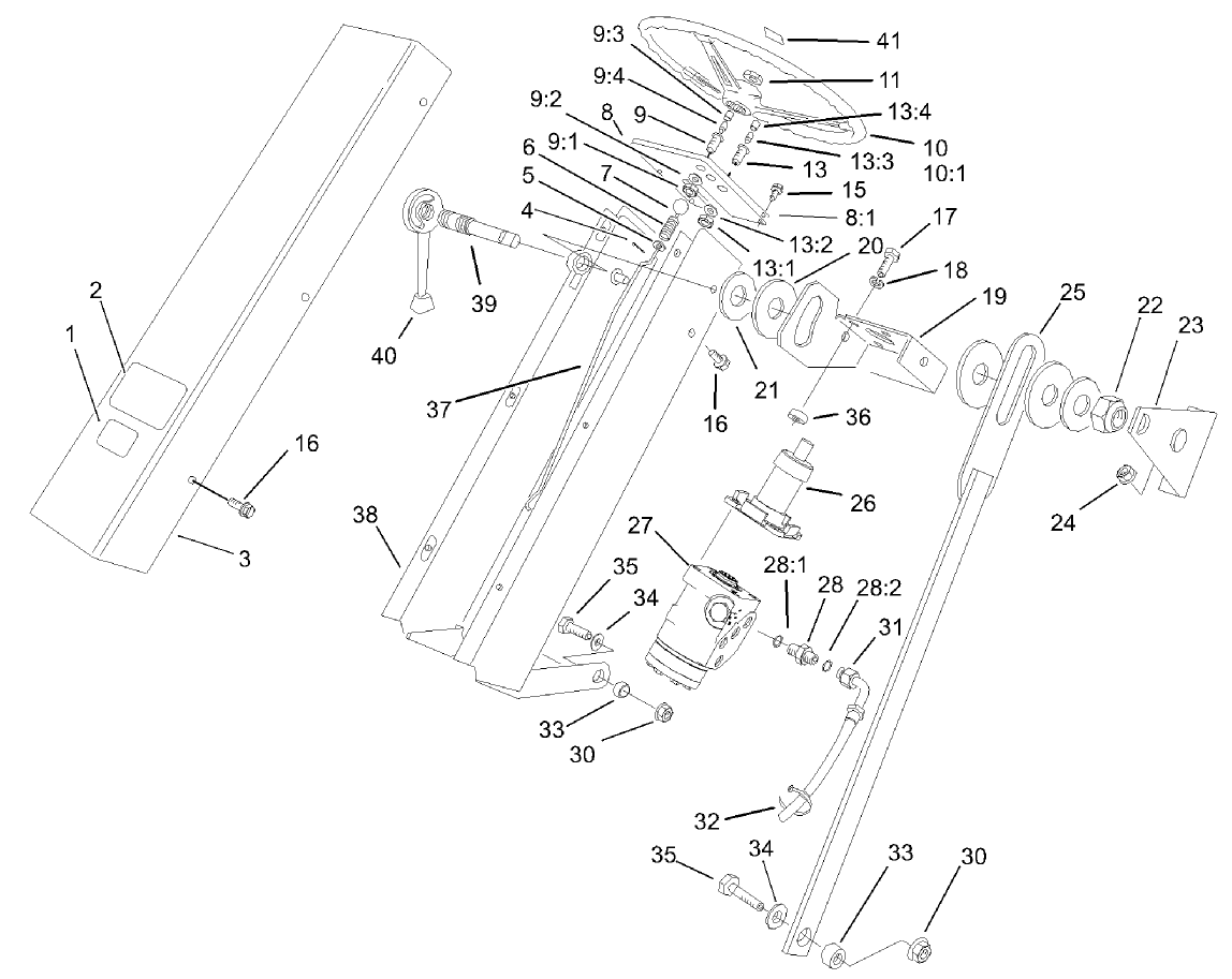 Steering Tower Assembly