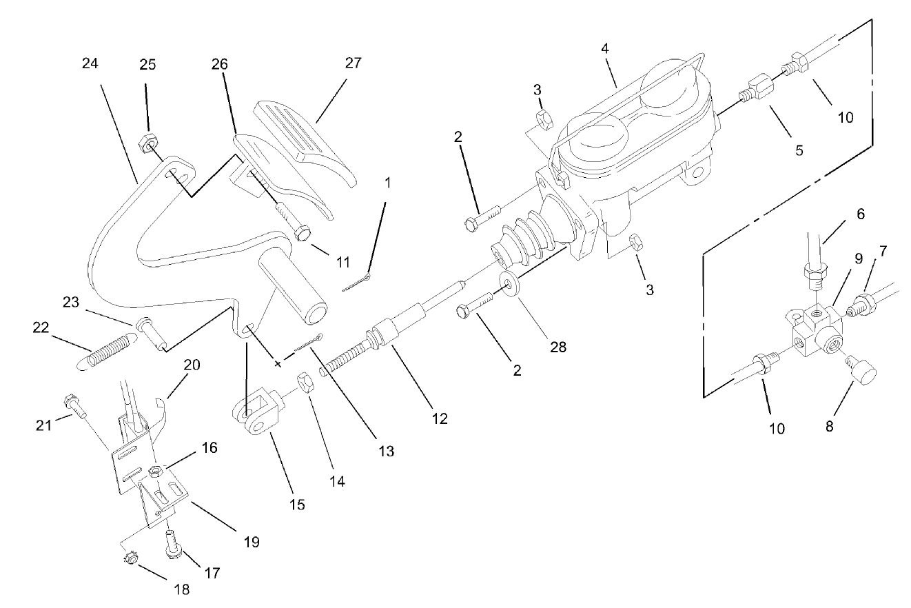 Service Brake Assembly