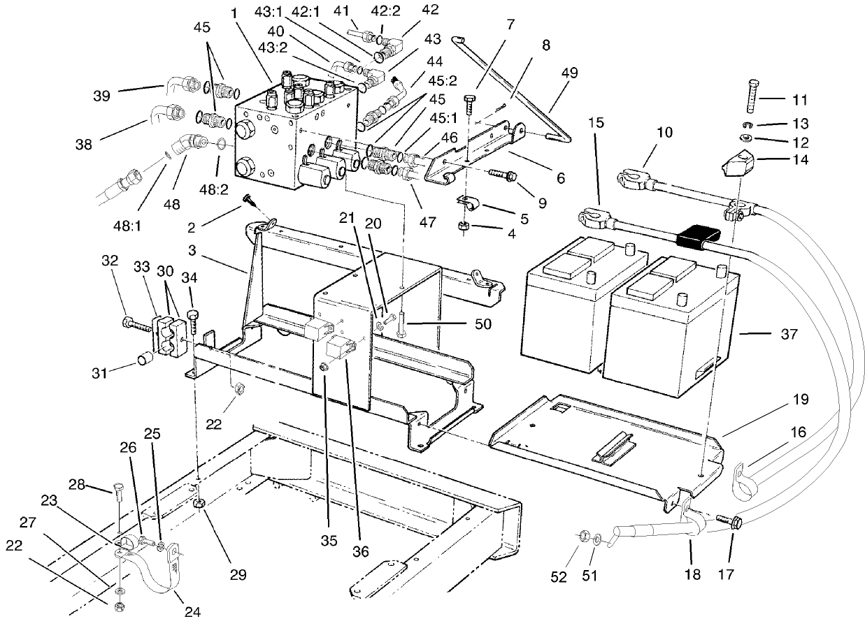 Battery Frame Assembly