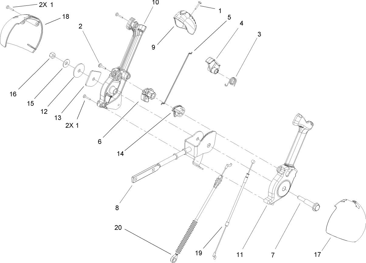 Chute Control Assembly