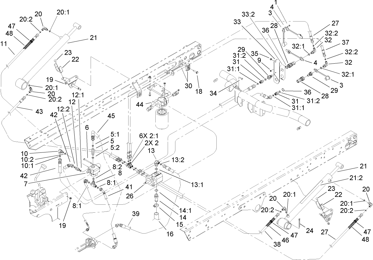 Lift Valve and Hydraulic Assembly