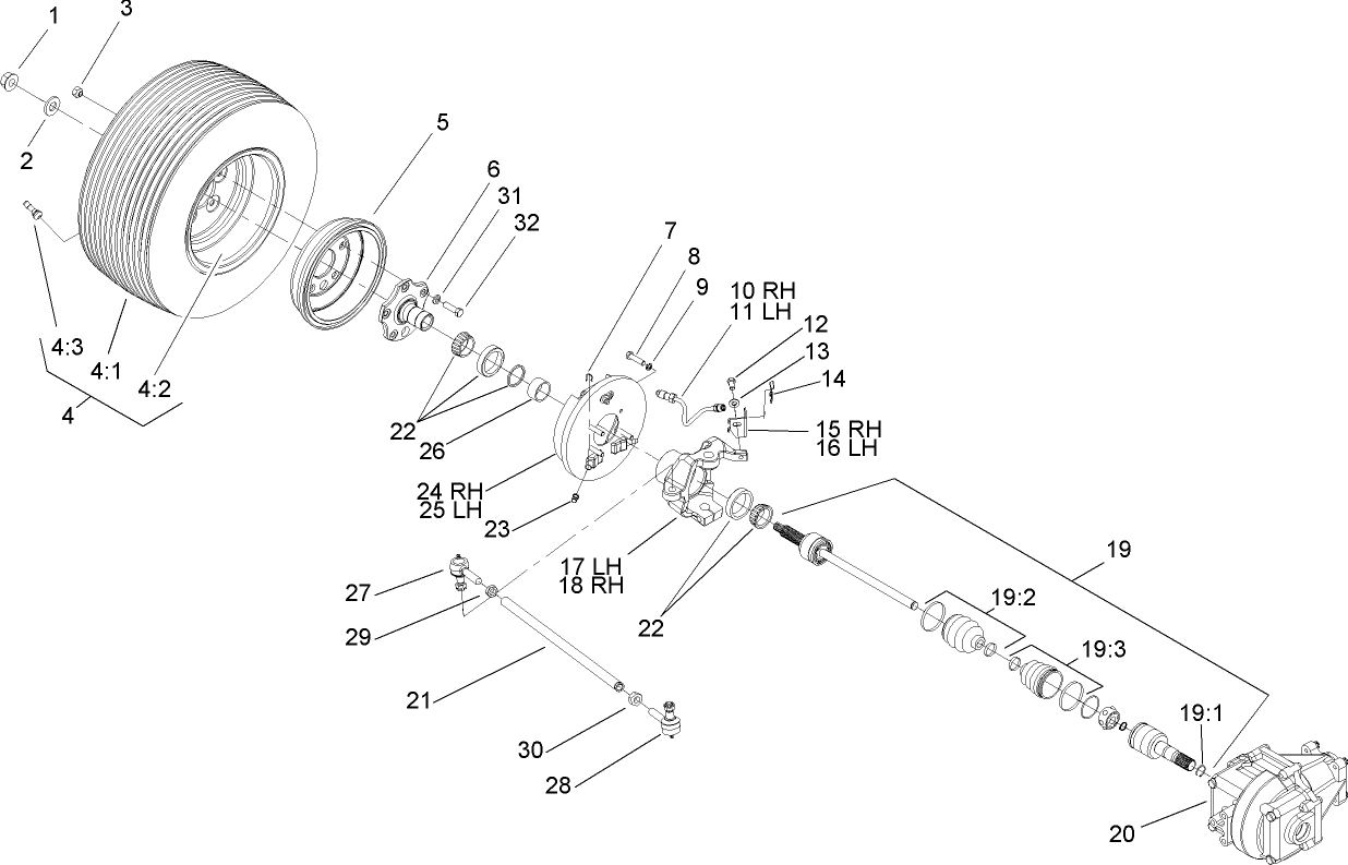 Front Wheel Assembly