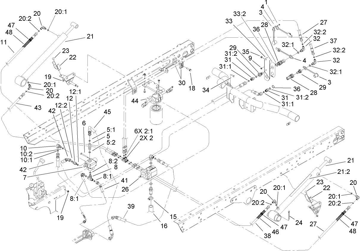 Lift Valve and Hydraulic Assembly