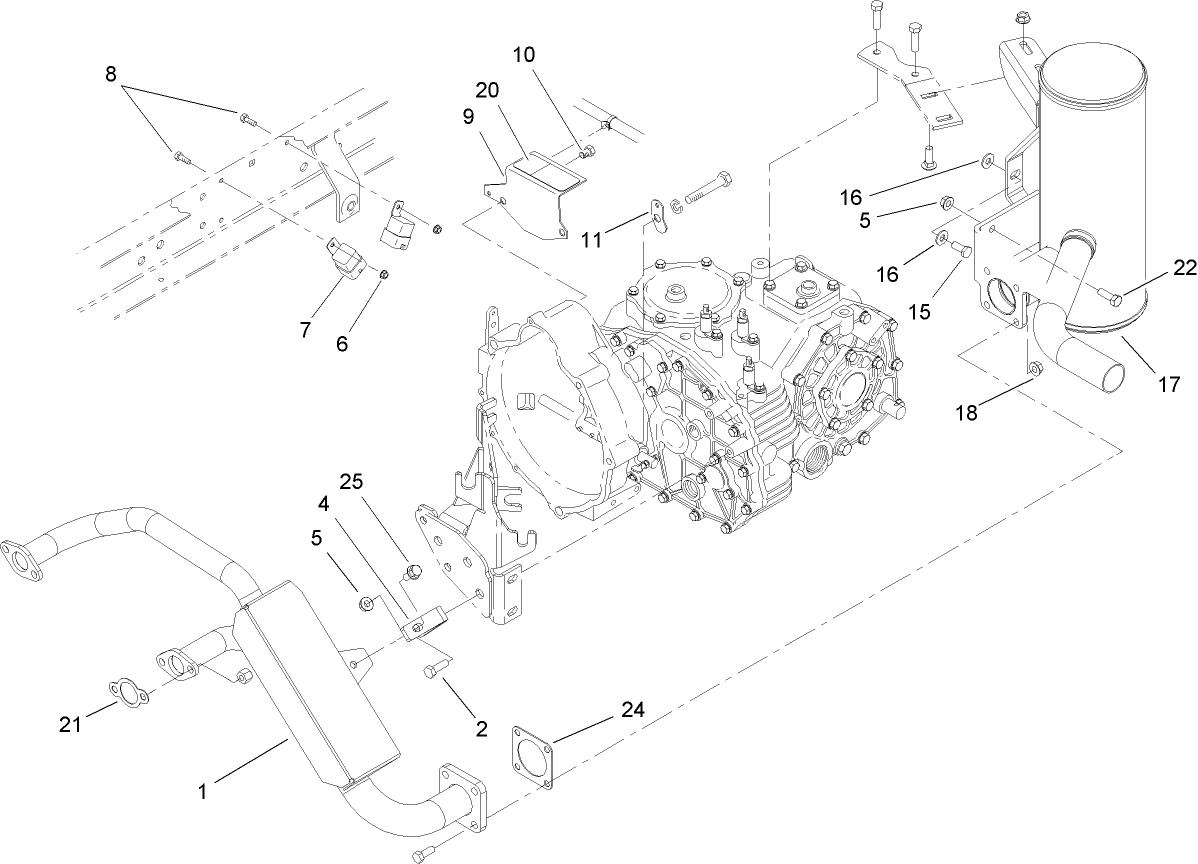 Muffler and Relay Assembly
