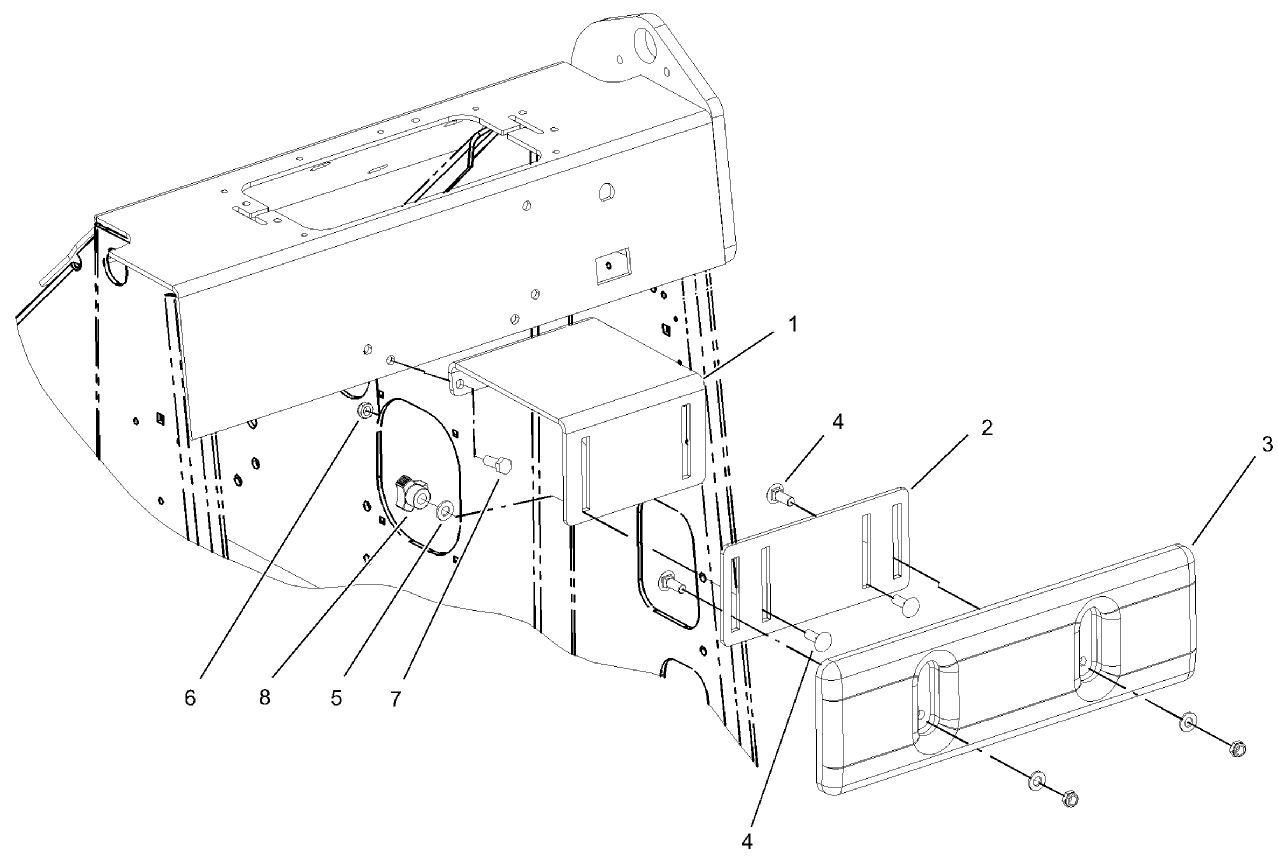 Thigh Support Assembly