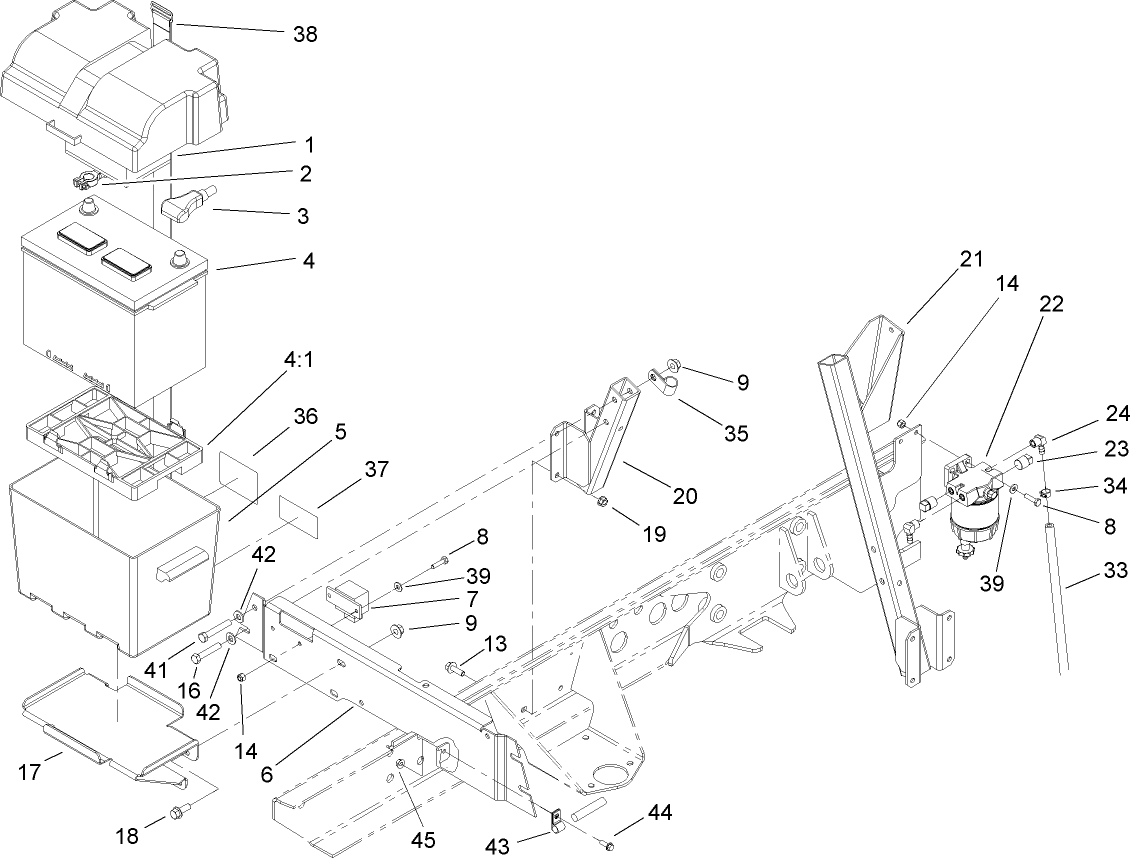 Battery Installation Assembly