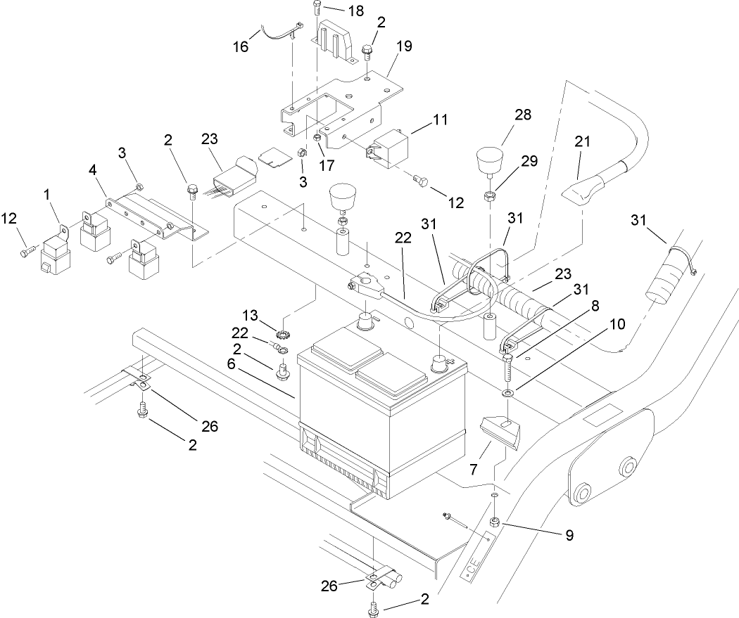Electronics Installation Assembly