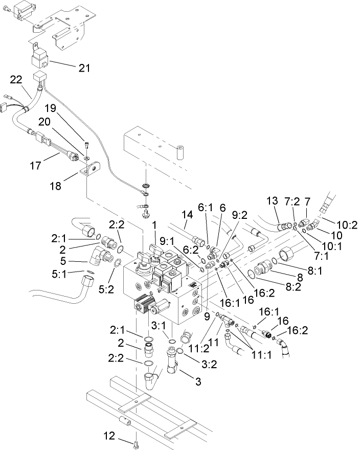 Manifold Block Installation Assembly