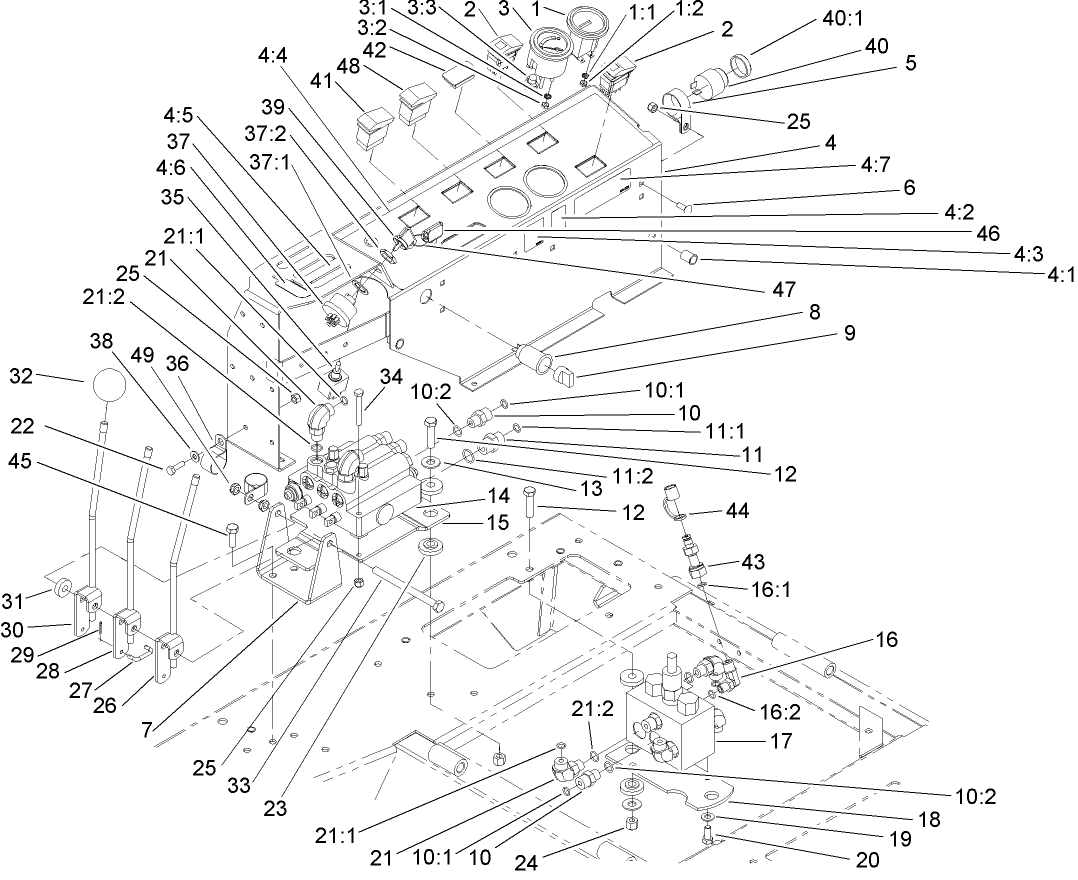 Control Console Assembly