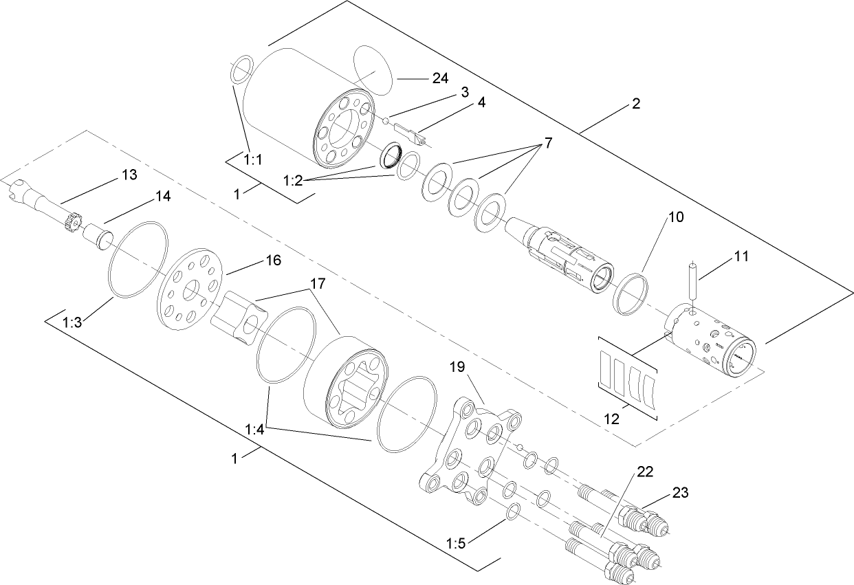 Steering Valve Assembly No. 104-5180