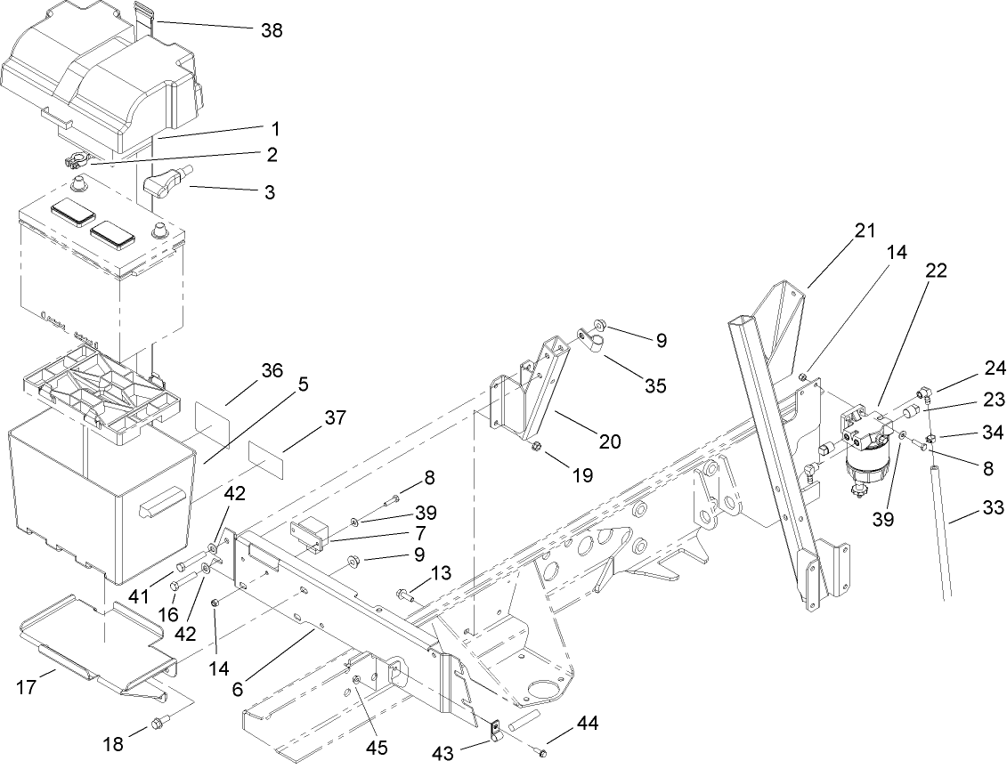 Battery Installation Assembly