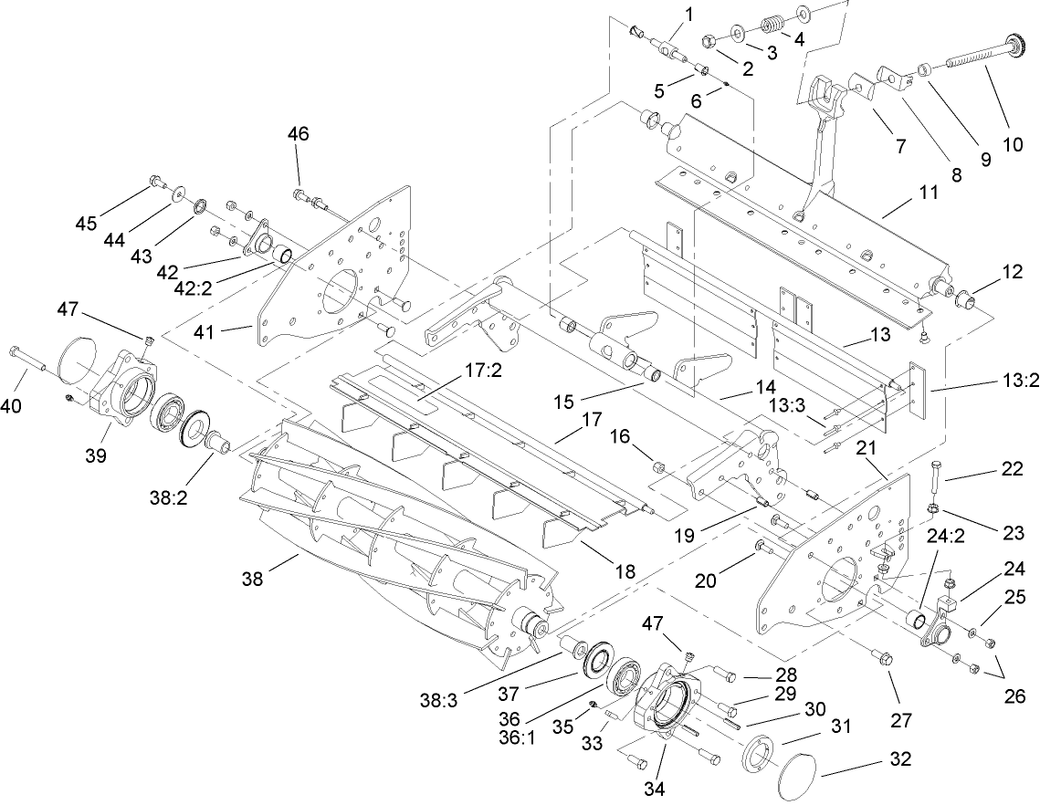 Reel and Frame Assembly