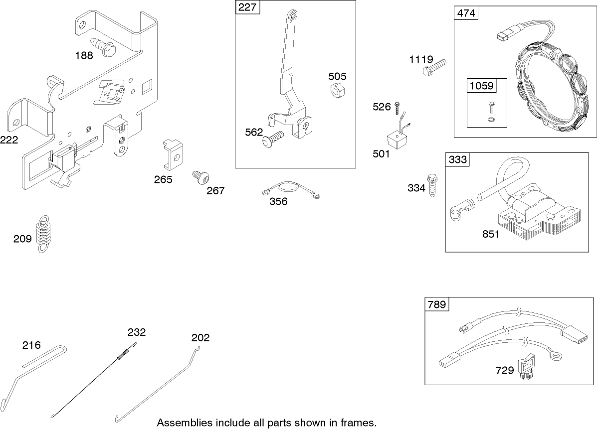 Governor Assembly Briggs and Stratton 280h07-0166-e1