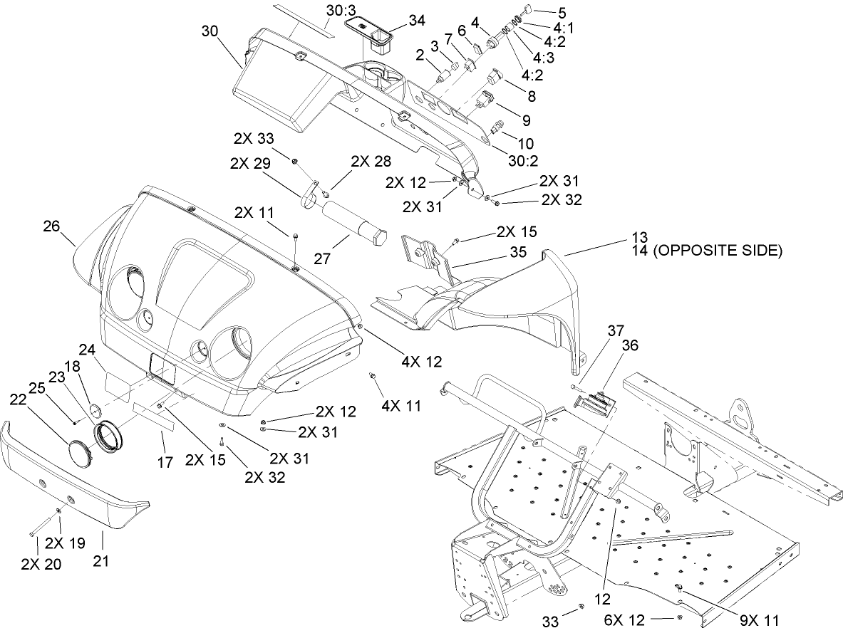 Hood and Fender Assembly