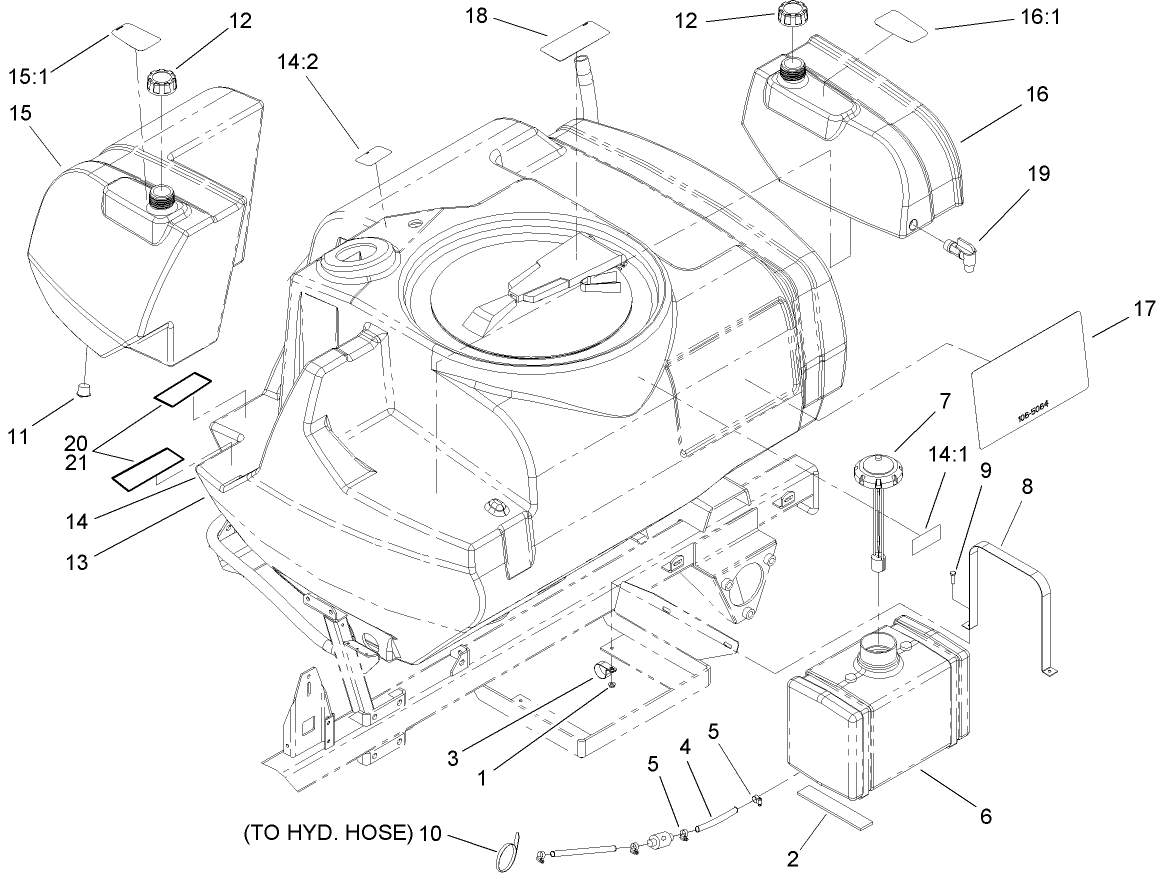 Fresh Water Tank Assembly