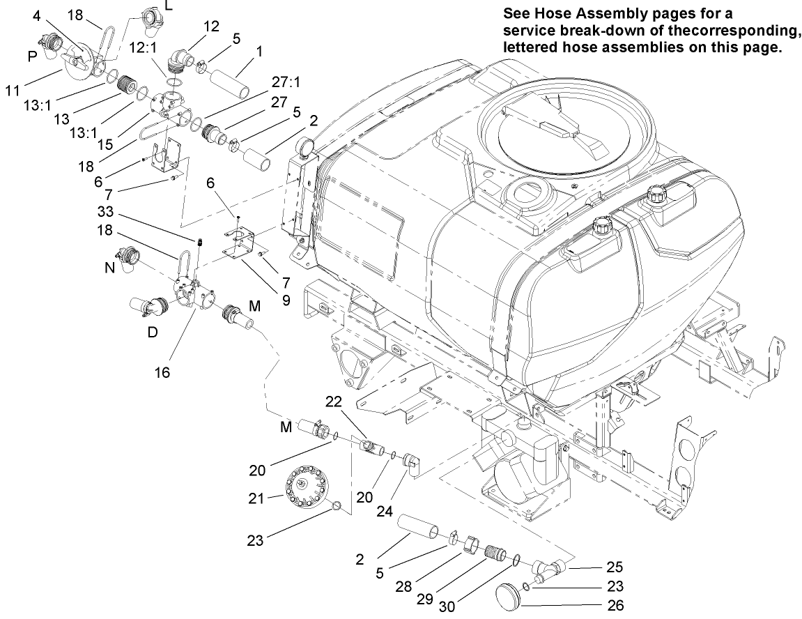 Tank Hose Assembly