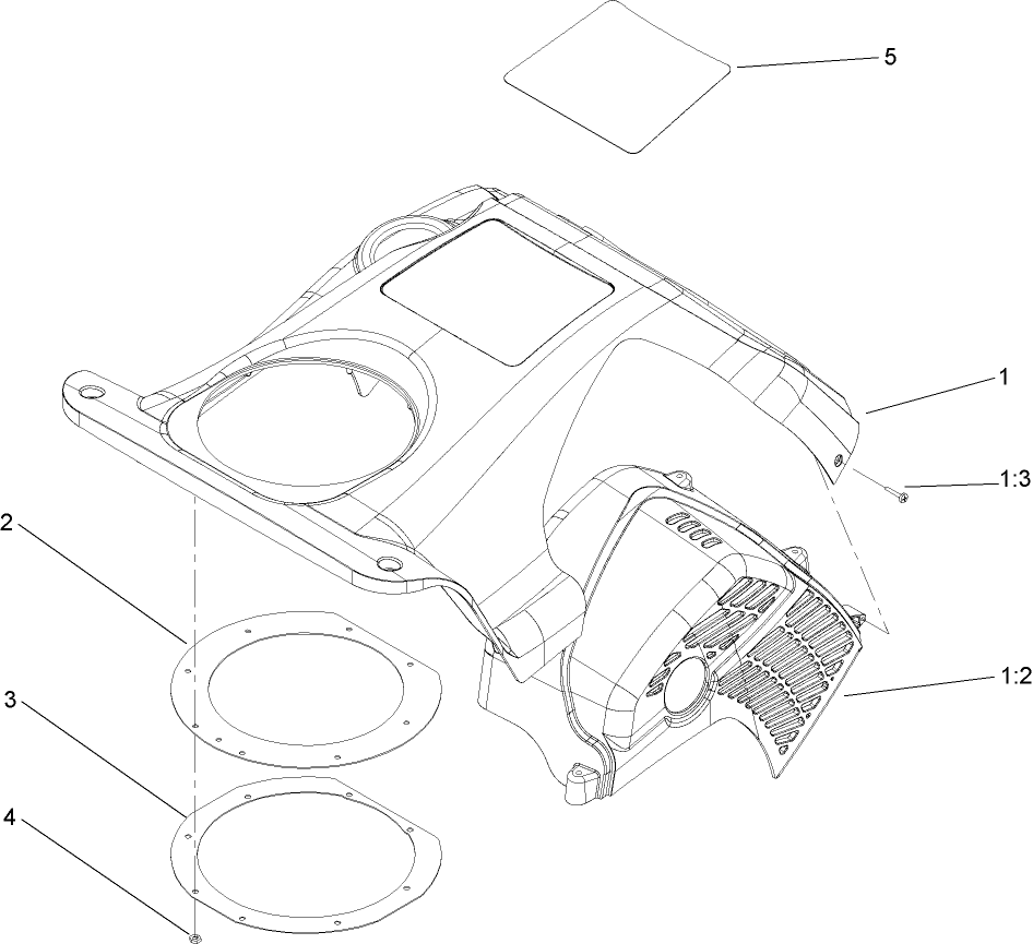 Upper Shroud Assembly No. 106-4731
