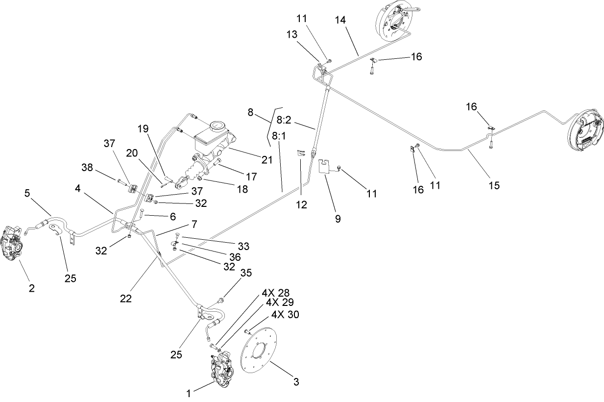 Hydraulic Brake Assembly