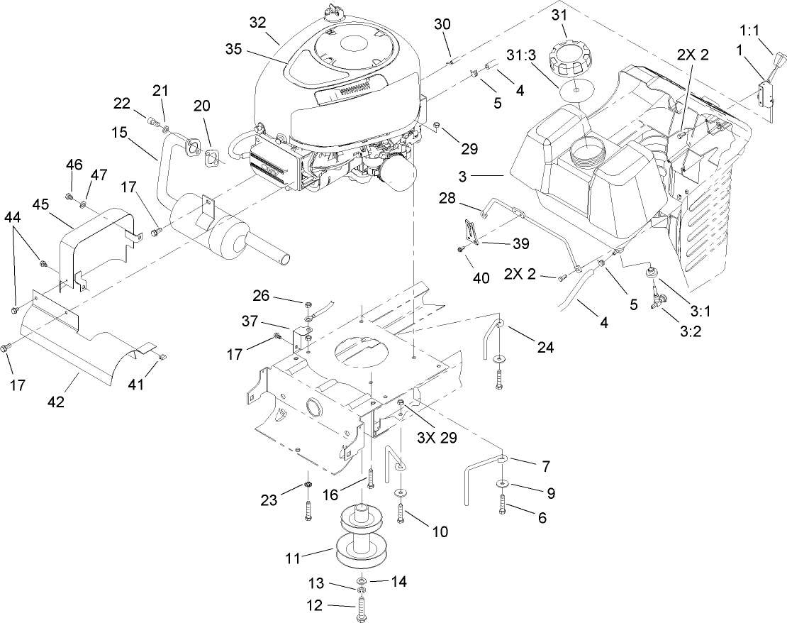 Engine System Assembly
