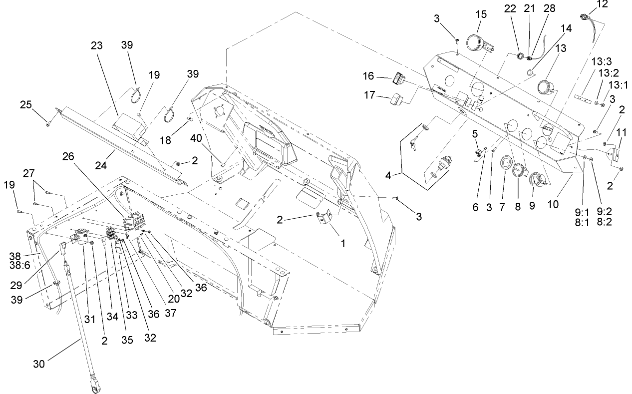 Dash and Instrument Assembly
