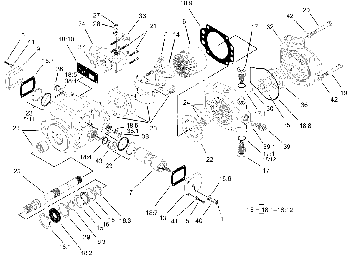 Piston Pump Assembly No. 93-6491