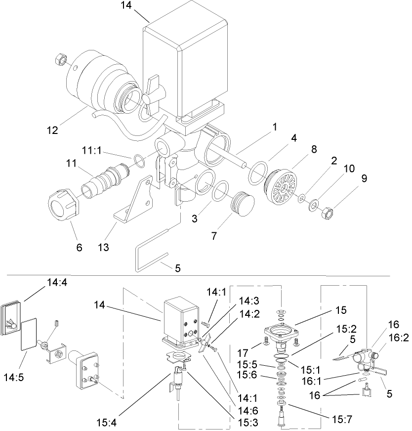 Valve Agitation Assembly