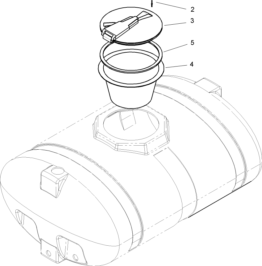 300 Gallon Tank Assembly No. 106-5011
