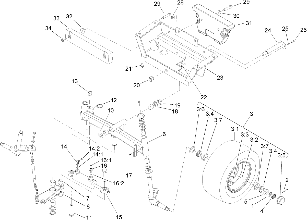 Rear Axle Assembly