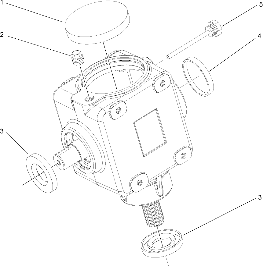 Gear Box Assembly No. 106-4355