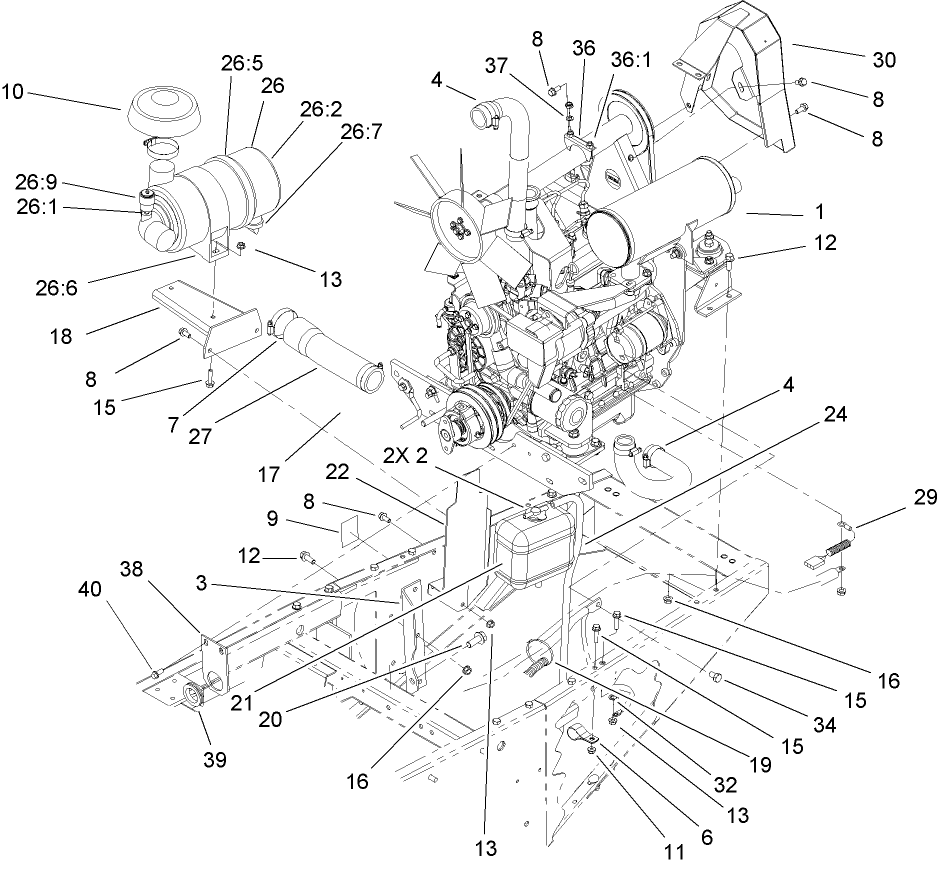 Engine Installation Assembly