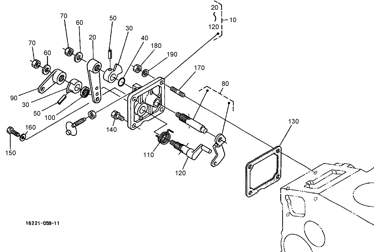Speed Control Plate Assembly