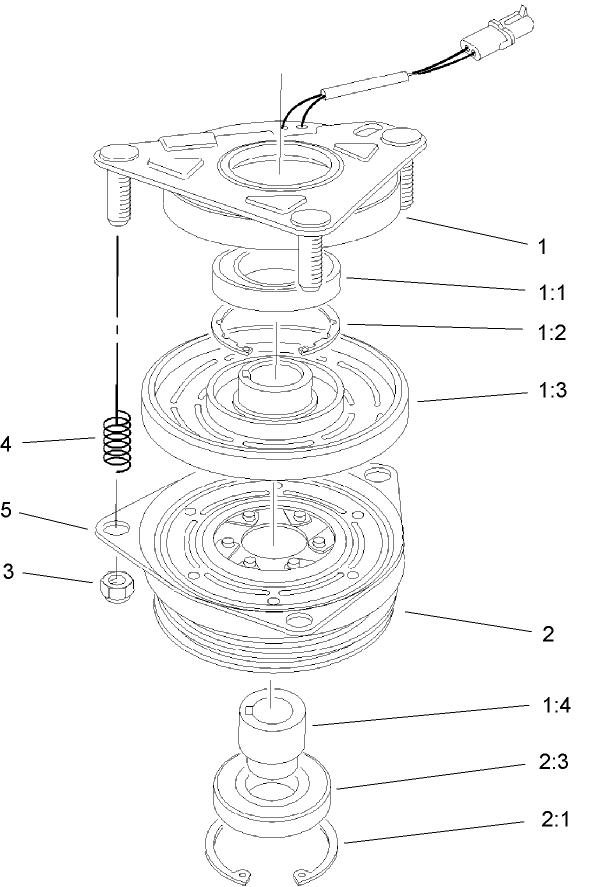 Electric Clutch / Brake Assembly No. 100-6565