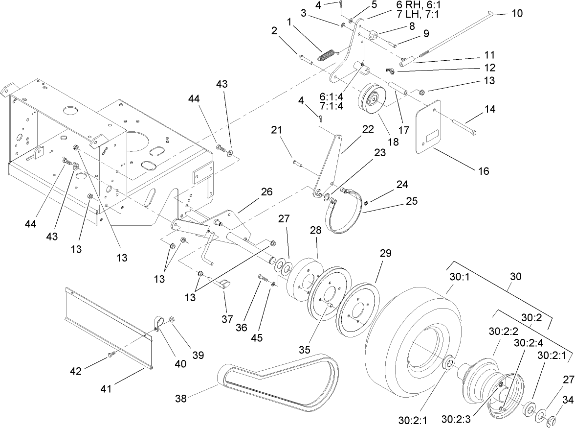 Wheel and Drive Assembly