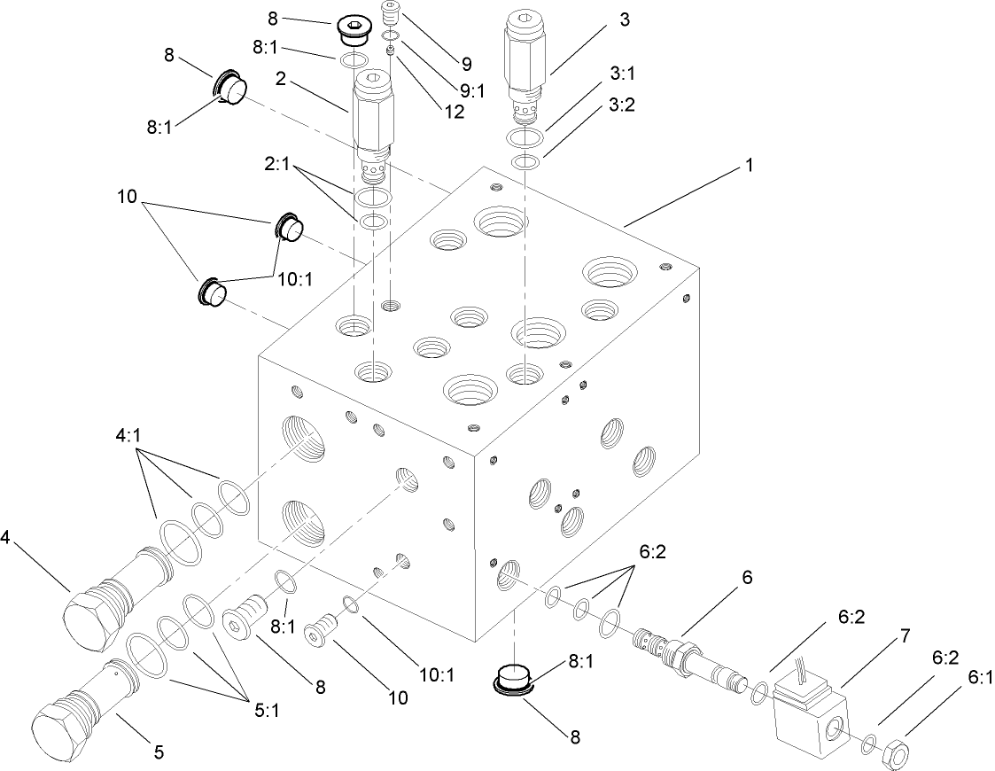 Deck Manifold Assembly No. 95-5908